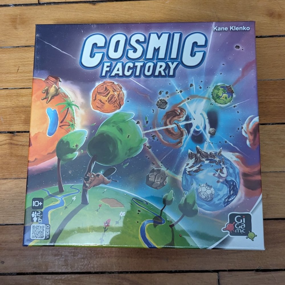 Cosmic Factory Board Game Brand New Original Wrapping